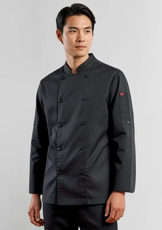 Gusto Mens Long Sleeve Chef Jacket – Jackets