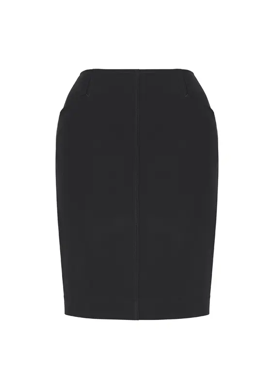 Siena Womens Bandless Pencil Skirt – Skirts – available in grey colour