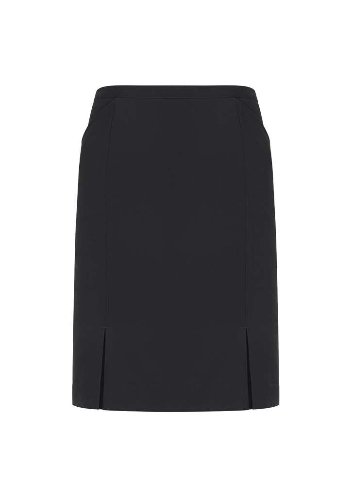 Womens Siena Front Pleat Detail Straight Skirt