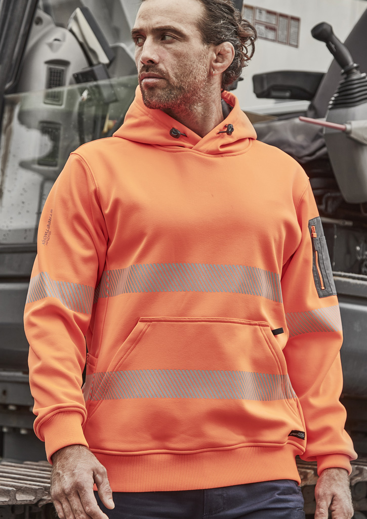 Unisex Streetworx Segmented Tape Water Resistant Hoodie