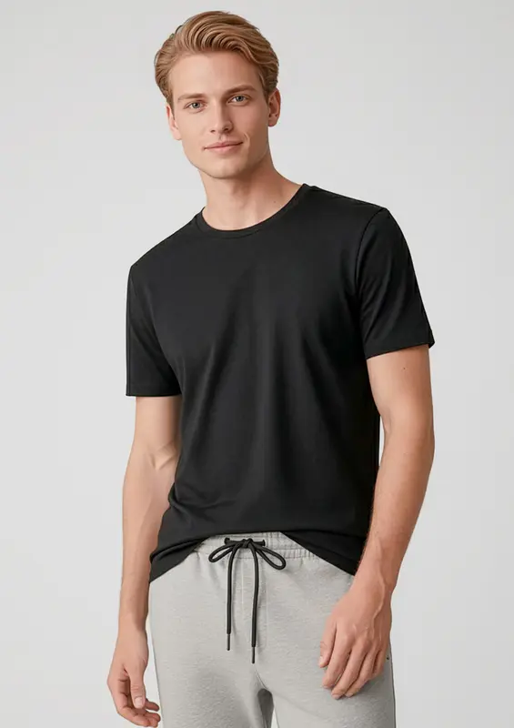 Action Mens Short Sleeve Tee – T Shirts – available in black, blue colours