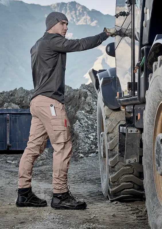 Mens Streetworx Curved Cargo Pant – Pants – available in beige, black, blue colours