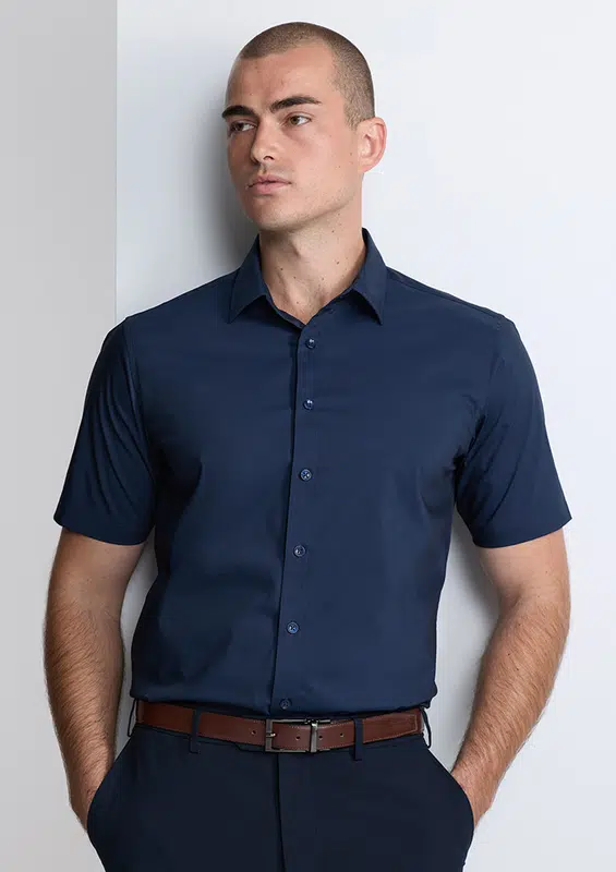 Fitzroy Mens Classic Fit Short Sleeve Shirt