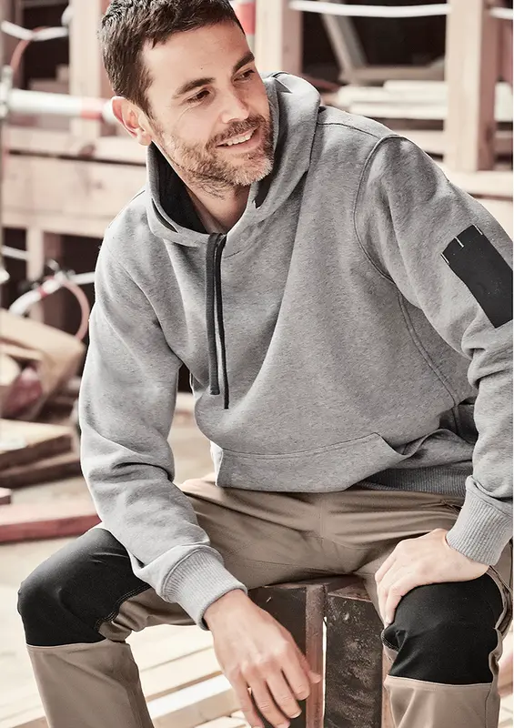 Unisex Multi-Pocket Hoodie – Hoodies – available in black, blue, grey colours