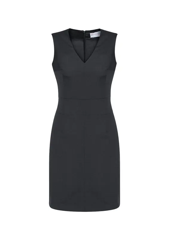 Cool Stretch Womens Sleeveless V-Neck Dress