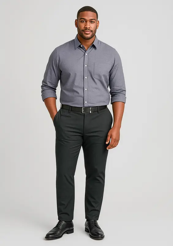 Traveller Mens Modern Stretch Chino Pant – Pants – available in black, blue colours