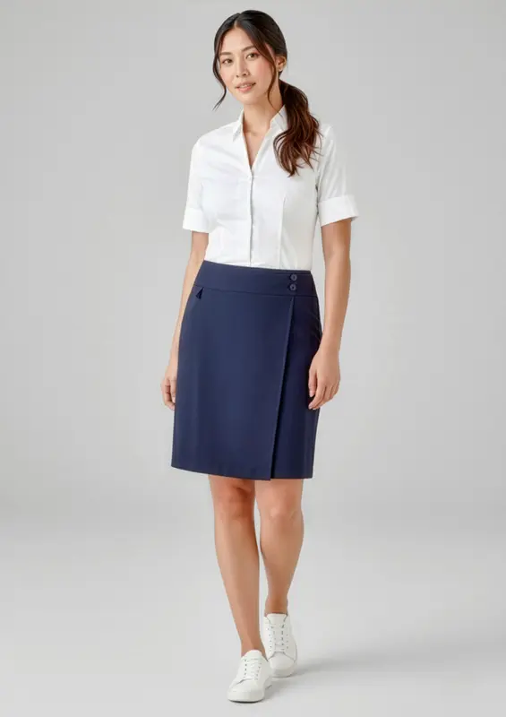 Comfort Waist Womens Skort – Skirts – available in black, blue colours