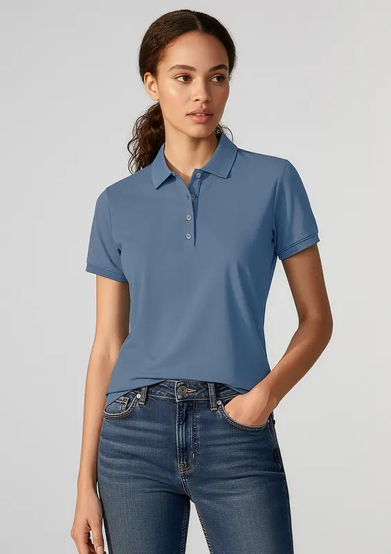 City Womens Short Sleeve Polo – Polo Shirts