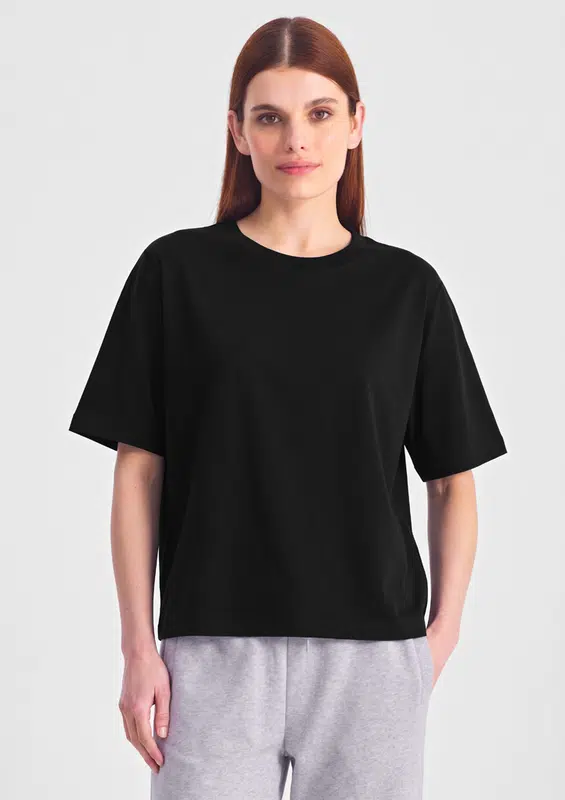Everyday Womens Box Tee – available in black, white colours