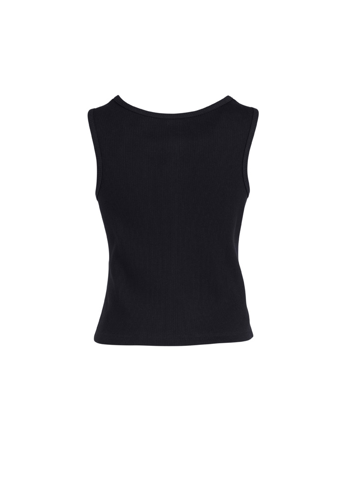 Cool Stretch Womens Peaked Vest with Knitted Back – Vests – Biz Corporates – available in Black – thumbnail 3 of 3