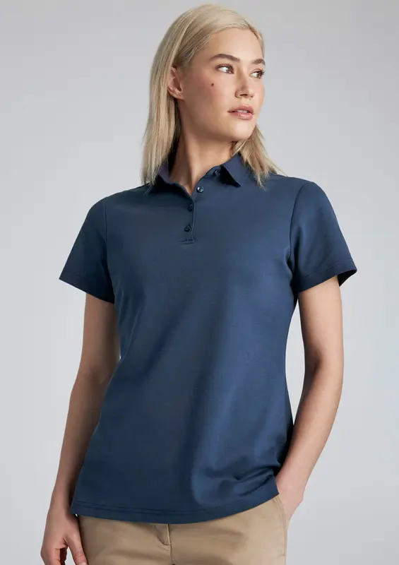 Lotus Womens Short Sleeve Polo