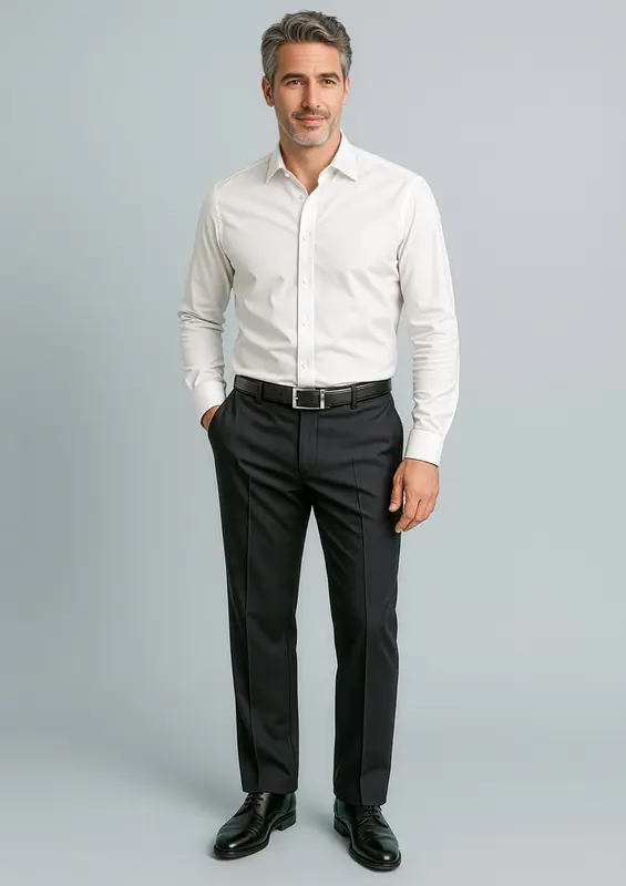Cool Stretch Mens Adjustable Waist Pant (Regular) – Pants – available in black, blue colours