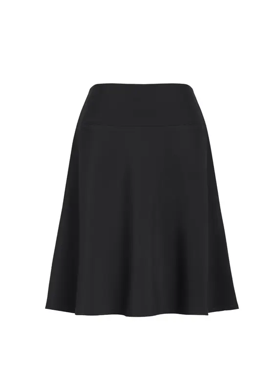 Siena Womens Bandless Flared Skirt – Skirts – available in black, blue, grey colours