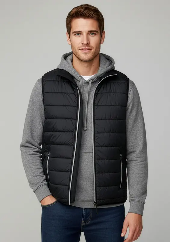 Stealth Mens Vest – Vests – available in black colour