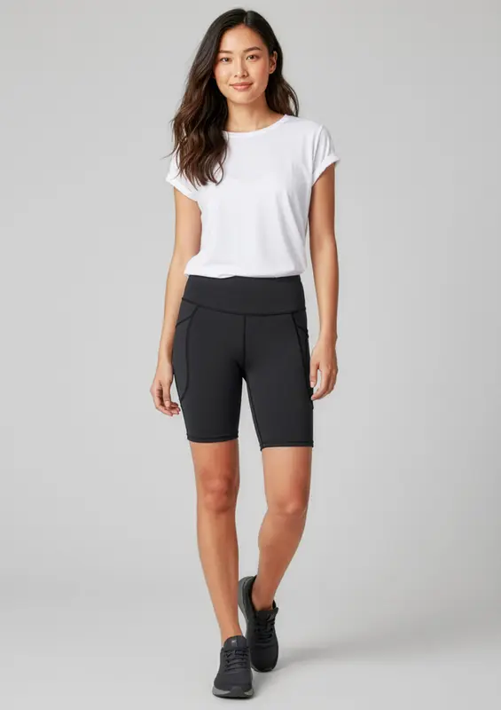 Luna Womens Bike Short – Shorts – available in black colour