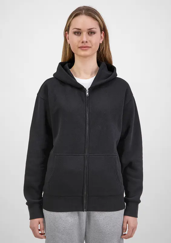 Everyday Womens Zip Hoodie – Hoodies – available in black, grey colours