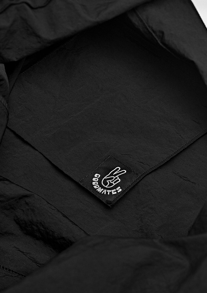 Nylon Shopper – Shoppers – Good Mates – available in Black – thumbnail 8 of 10