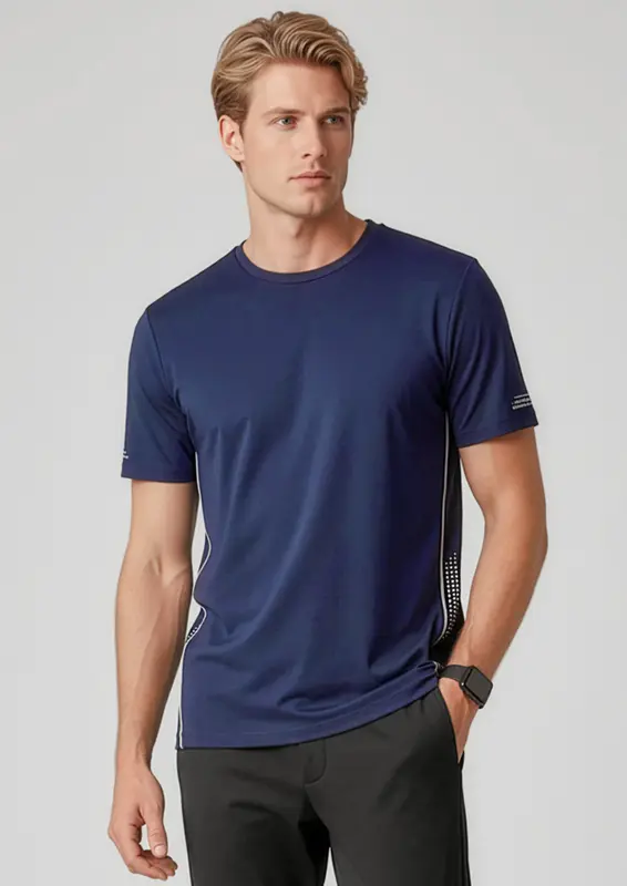Balance Mens Short Sleeve Tee – T Shirts – available in black, blue, green colours