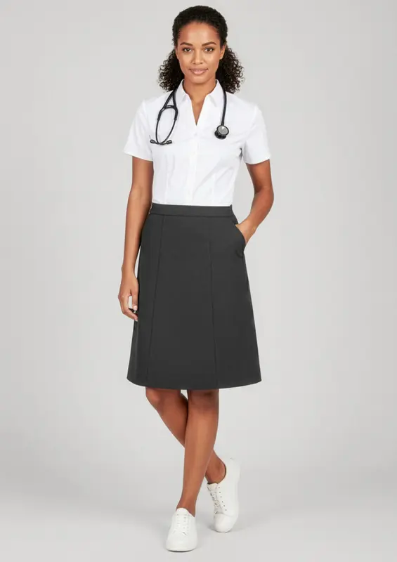 Comfort Waist Womens Cargo Skirt – Skirts – available in black, blue colours