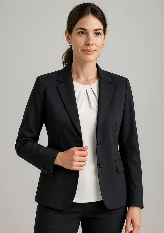 Comfort Wool Stretch Womens Longline Jacket