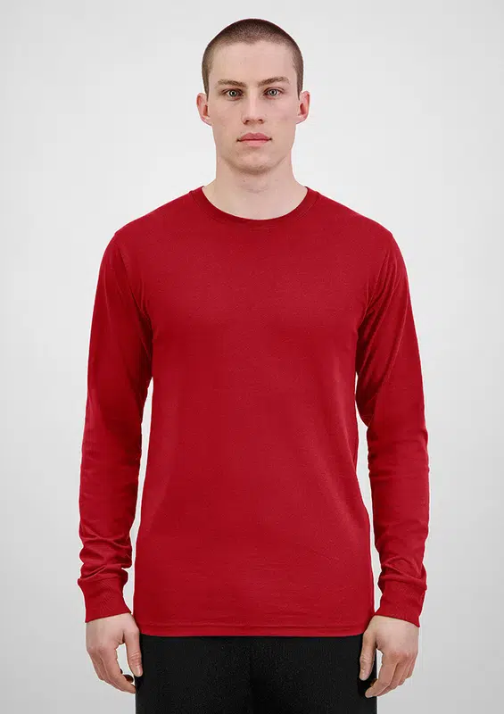 Basis Mens Long Sleeve Tee – T Shirts