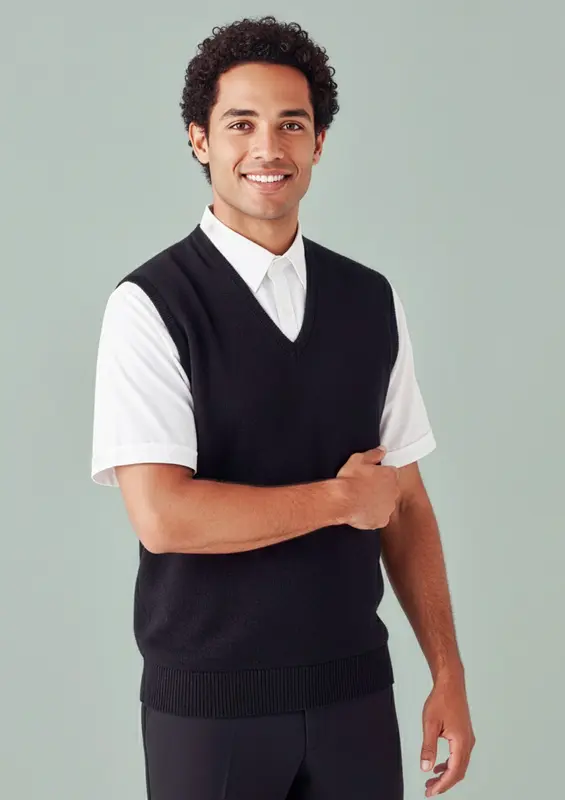 Milano Mens Vest – Vests – available in black, blue colours