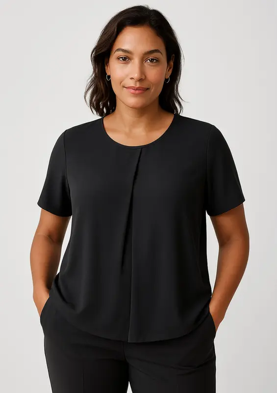 Sydney Womens Short Sleeve T-Top – T Shirts – available in black, blue colours