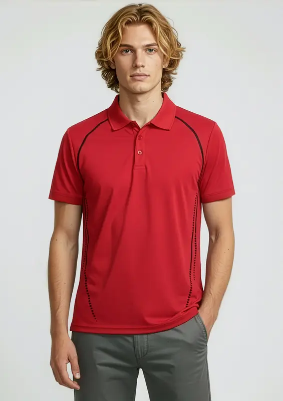 Cyber Mens Short Sleeve Polo