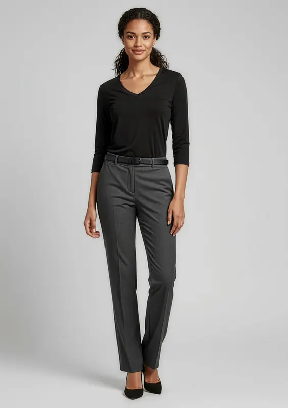 Classic Womens Pant – Pants – available in black, blue colours