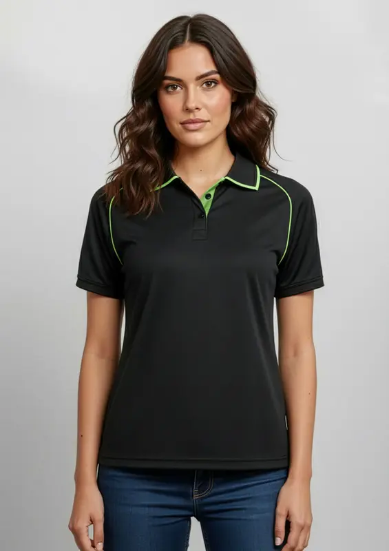 Fusion Womens Short Sleeve Polo
