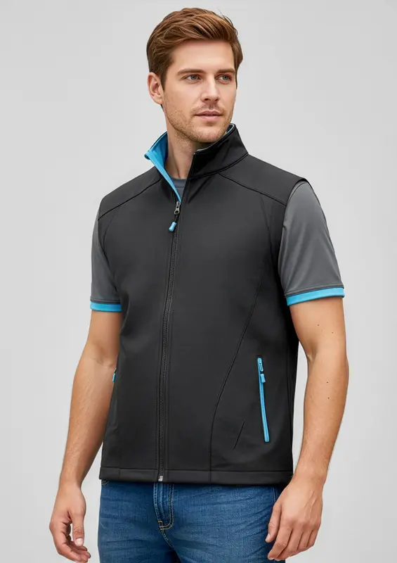 Geneva Mens Vest – Vests – available in black, blue colours