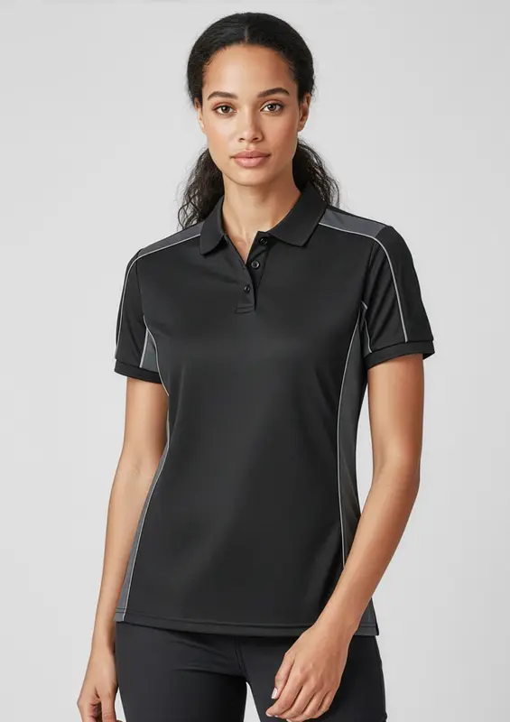 Grid Unisex Short Sleeve Polo – Polo Shirts