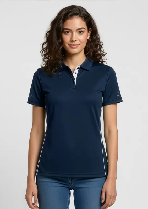 Balance Womens Short Sleeve Polo