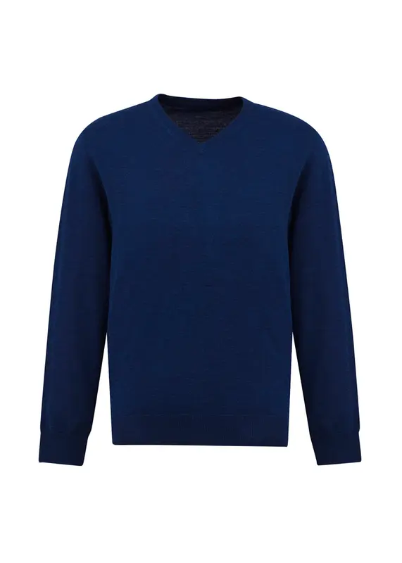 Roma Mens Knit Pullover – Pullovers – available in blue, silver colours