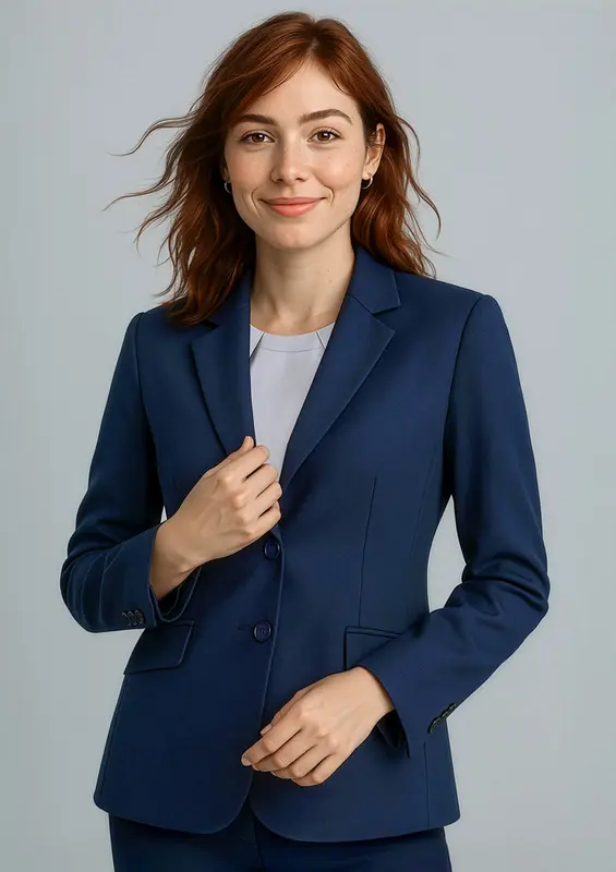 Cool Stretch Womens Longline Jacket – Jackets – available in black, blue colours