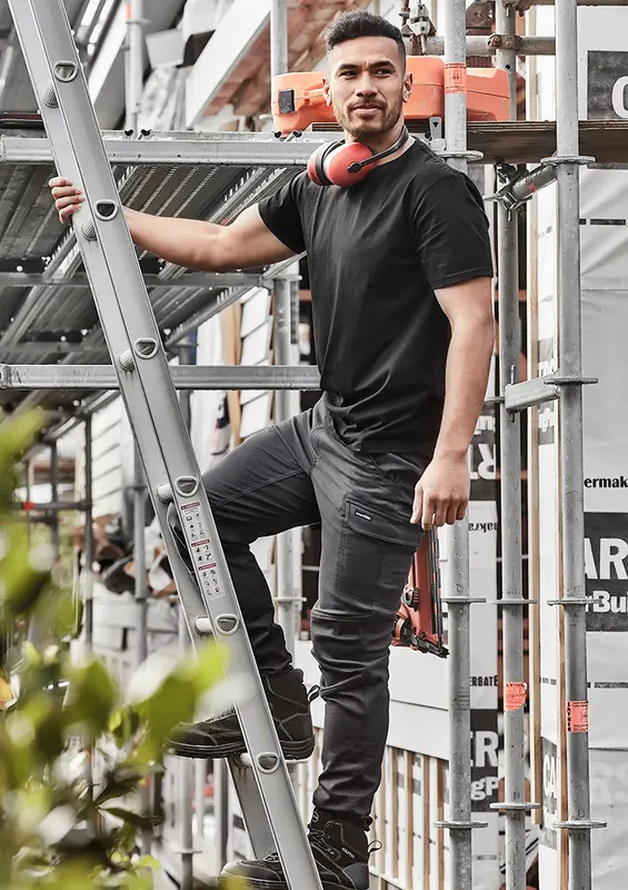 Mens Streetworx Comfort Pant – Pants – available in black, blue colours