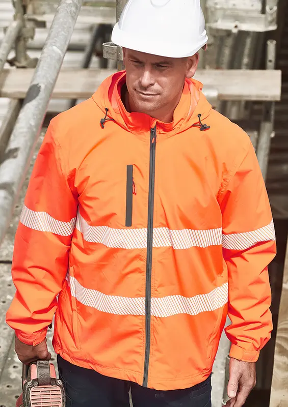 Unisex Super Light Segmented Tape Packable Rain Jacket – Jackets