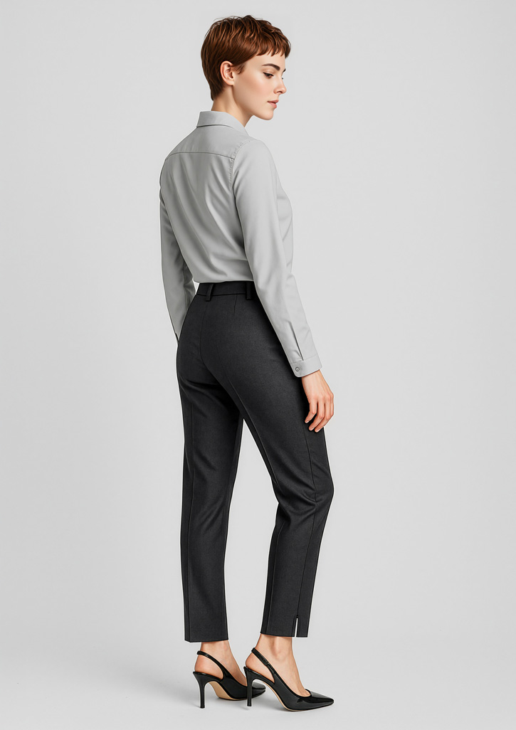 Womens Comfort Wool Stretch Slim Leg Pant