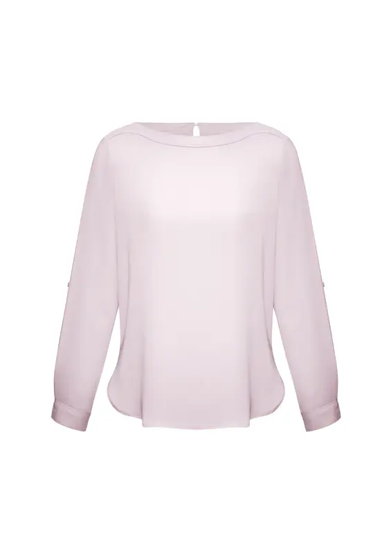Madison Womens Boatneck Top – Shirts – available in pink colour