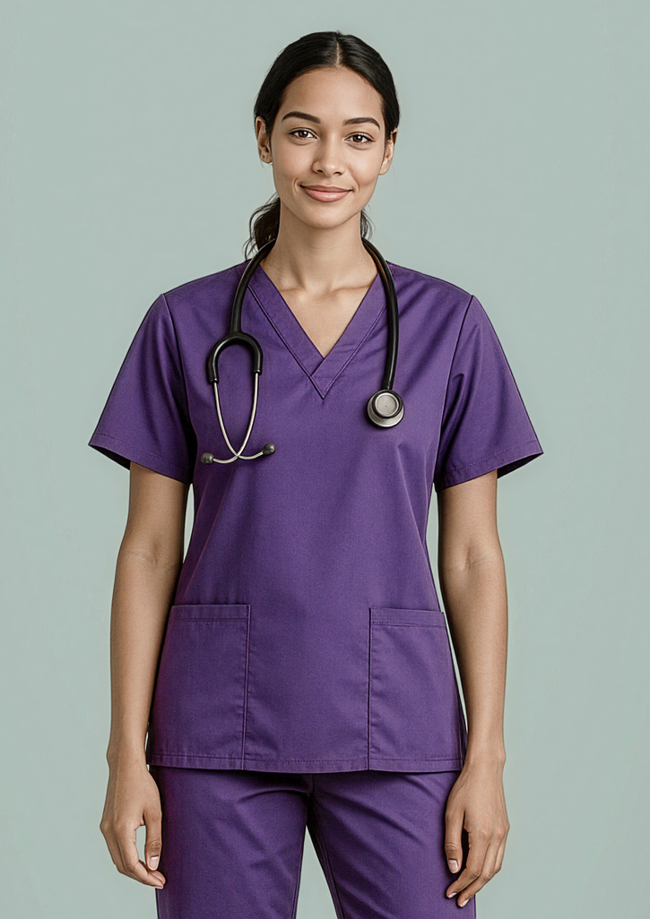 Womens Classic Scrub Top
