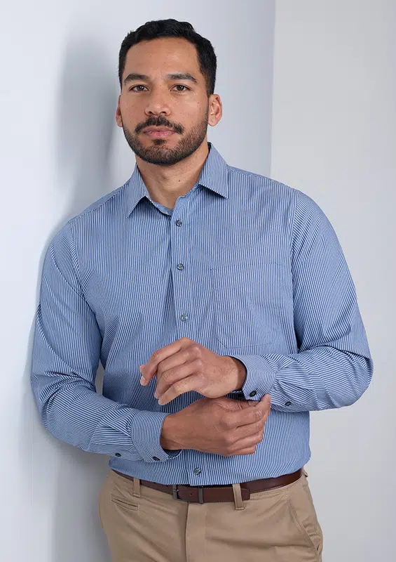 Fitzroy Mens Classic Fit Long Sleeve Shirt
