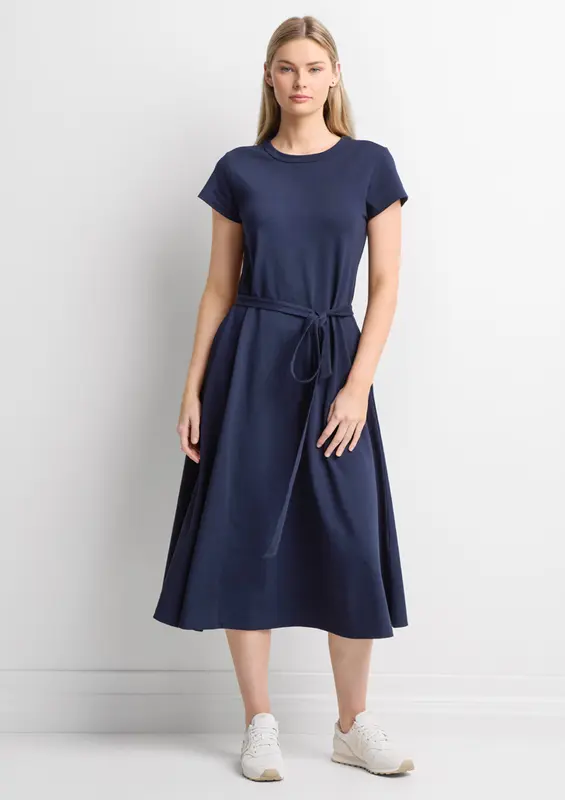 Grace Womens T-Shirt Midi Dress