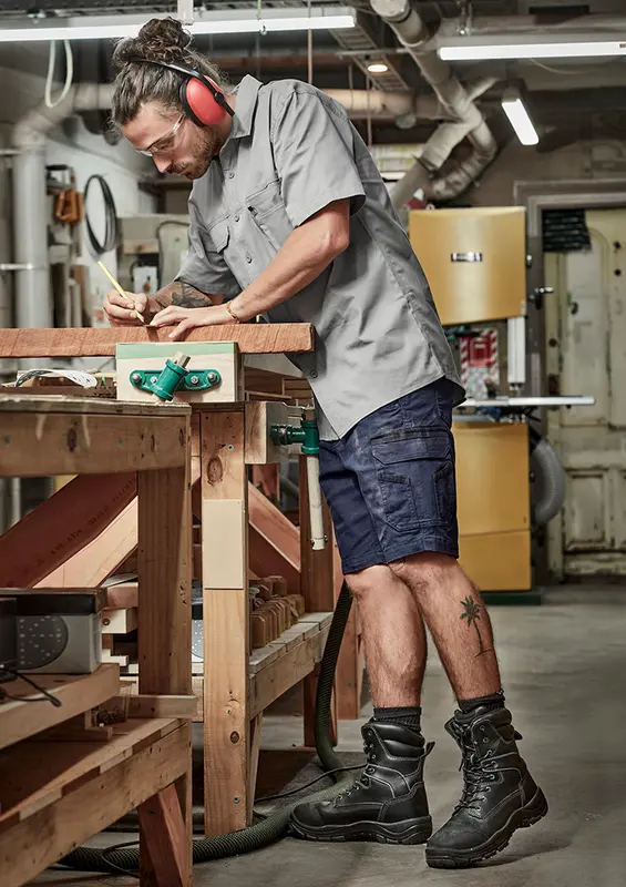 Mens Streetworx Heritage Short – Shorts – available in beige, black, blue colours