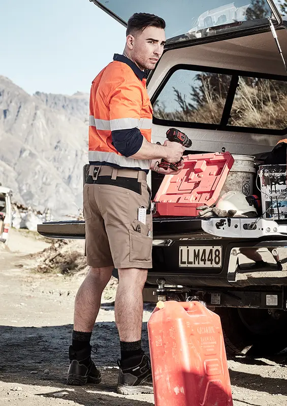 Mens Streetworx Tough Short – Pants – available in beige, black, blue colours