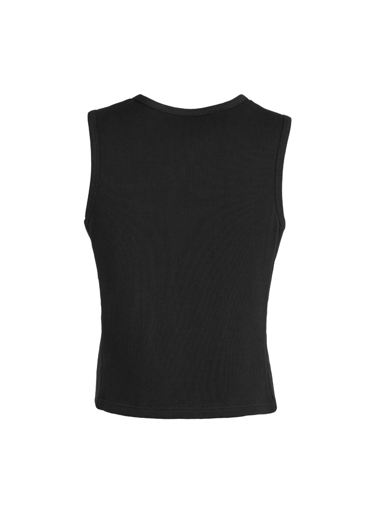 Cool Stretch Mens Peaked Vest with Knitted Back – Vests – Biz Corporates – available in Black – thumbnail 3 of 3