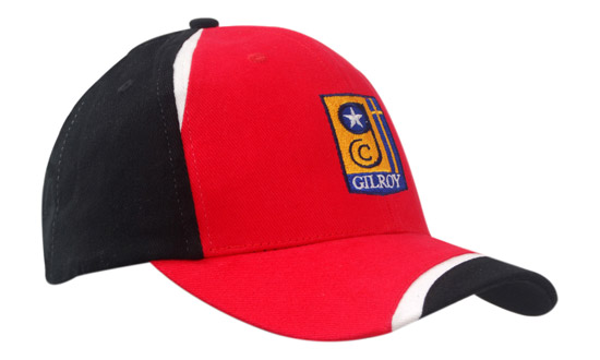 Brushed Heavy Cotton with Fabric Inserts on Crown & Peak