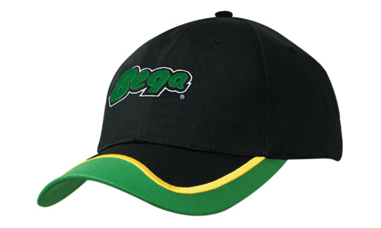 Poly/Cotton with Fabric Insert & Embroidery on Peak