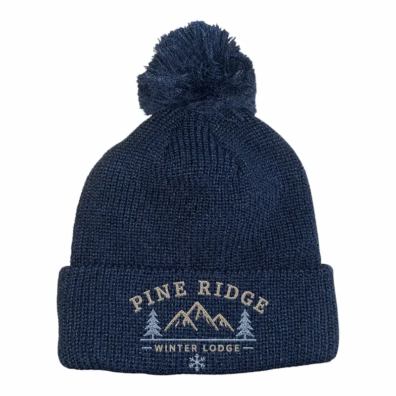 6 SEAM KNITTED BEANIE W/- POM POM – Beanies – available in multi colour