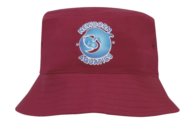 Breathable Poly Twill Childs Bucket Hat – Bucket & Sun Hats – available in multi colour