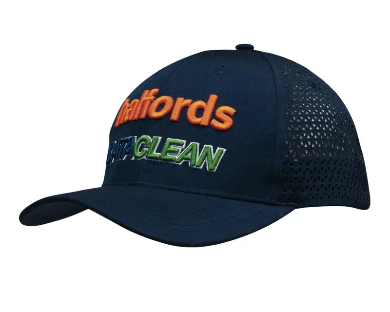 Sports Ripstop Twill with triangle perforations – Baseball Caps – available in multi colour